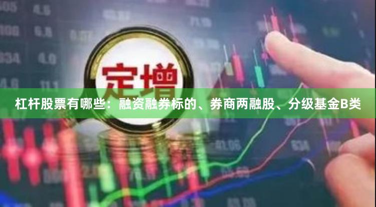 杠杆股票有哪些：融资融券标的、券商两融股、分级基金B类